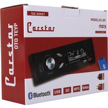 Çift Usb/sd/fm/aux/bluetooth Kumandalı Oto Teyp 4X60 Watt CS-107 (K0)