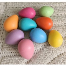 Montessori - Waldorf Eşleştirme Tablalı Yumurtalar T1-4 (9 Renk)