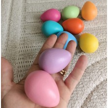 Montessori - Waldorf Eşleştirme Tablalı Yumurtalar T1-4 (9 Renk)
