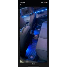 Balcıoğlu Seat Leon Uyumlu Fr Mk-3 2013-2020 Kasa Deri Baklava Desen Kapitone Paspas Takım