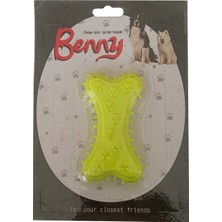 Benny Köpek Oyuncağı Kemik 5.5 x 10 cm Sarı