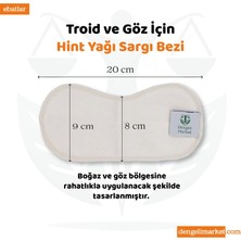 Dengeli Market Tiroid ve Göz Sargı Bezi * Detox *  Tekrar Kullanılabilir |%100 Sızdırmaz