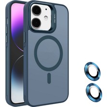 TeknoCase Apple iPhone 11 Kılıf Magsafe Şarj Özellikli Standlı Teknocase Protective Kapak – Lens Koruma +