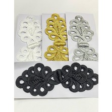 Karan Tuhafiye Örgü Düğme / Japon & Çin Düğmesi / Büyük Örgü Düğme /