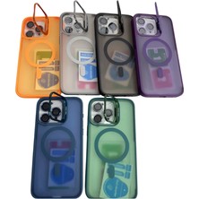 TeknoCase Apple iPhone 11 Kılıf Magsafe Şarj Özellikli Standlı Teknocase Protective Kapak – Lens Koruma +
