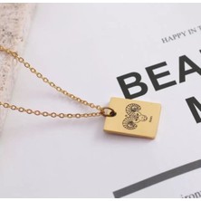 Has Altın Kaplama Koç Burcu 925K Kolye