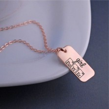 925 Ayar Gümüş Girl Power Periyodik Tablo Kolye