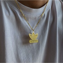 925 Ayar Gümüş Adidas Kolye