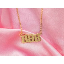 Has Altın Kaplama Melek Sayısı 888 925K Kolye