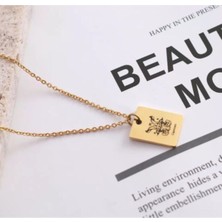 925 Ayar Gümüş Oğlak Burcu Kolye