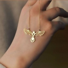 925 Ayar Gümüş Anka Kuşu Kolye