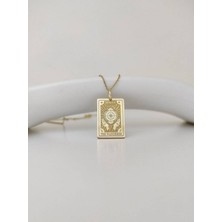 Has Altın Kaplama The Wanderer Tarot 925K Kolye