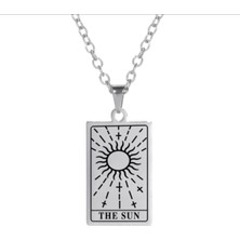 925K Kolye Tarot The Sun