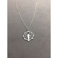 925 Ayar Gümüş Örümcek Kolye