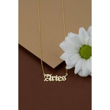 925 Ayar Gümüş Koç Burcu Kolye