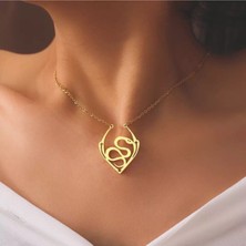 925 Ayar Gümüş Tasarım Yılan Kolye