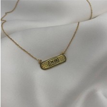 925 Ayar Gümüş Yara Bandı I’m Ok Kolye