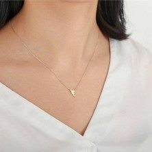 Has Altın Kaplama Peri 925K Kolye