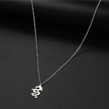 925 Ayar Gümüş At Kolye