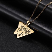 925 Ayar Gümüş Uçak Model Manzara Kolye