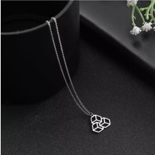 925 Ayar Gümüş Küp Kolye