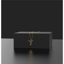 925 Ayar Gümüş Sinek Kuşu Kolye