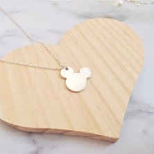 925 Ayar Gümüş Mickey Mouse Kolye
