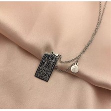 925 Ayar Gümüş Yay Burcu Tarot Kolye