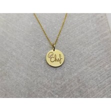 925 Ayar Gümüş Şef Kolye
