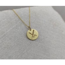 925 Ayar Gümüş Berber Kolye