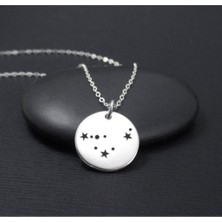 925 Ayar Gümüş Oğlak Burcu Takım Yıldızı Kolye