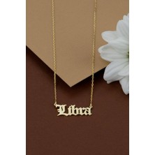 925 Ayar Gümüş Terazi Burcu Kolye