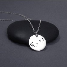 925 Ayar Gümüş Akrep Burcu Takım Yıldızı Kolye