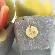 925 Ayar Gümüş Oğlak Burcu Kolye