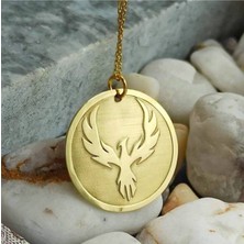 925 Ayar Gümüş Anka Kuşu Kolye