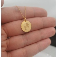 925 Ayar Gümüş Koç Burcu Kolye