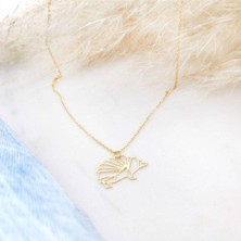 925 Ayar Gümüş Origami Kirpi Kolye