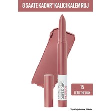 Maybelline New York Kalem Ruj - Sw Superstay Ink Crayon 15 Lead The Way 30174184