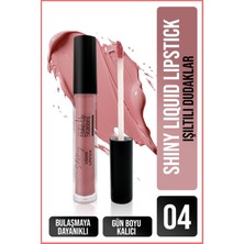 New Well Make Up Station Shiny Liquid Lipstick 04