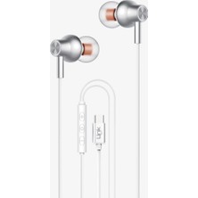 H72 Mikrofonlu Yüksek Baslı Kulak Içi Type-C Kablolu Kulaklık