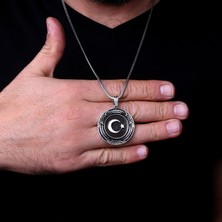 Takı925 925 Ayar Gümüş Ayyıldız Model Kolye