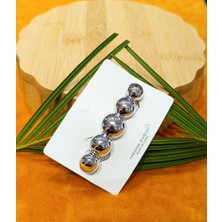 Monalisa Home Lüks Figürlü Gümüş Klips Toka