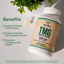 Double Wood Tmg Trimethylglycine 1000 mg 180 Capsul 