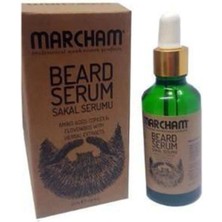 Marcham Beard Serum Sakal ve Bıyık Serumu 50 ml Cilt Dostu Özellikleri ile Hassas Kullanım