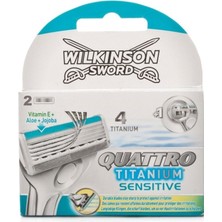 Marka: Quattro Titanium Sensitive Yedek Bıçak 2'li 4027800711406 Kategori: Tıraş Bı