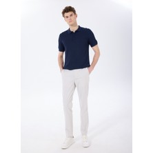 Fabrika Normal Bel Normal Paça Açık Gri Erkek Chino Pantolon F5SM-PNT 2728