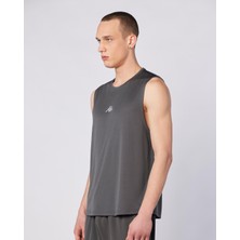 Fastina Tank Erkek Gri Regular Fit Atlet
