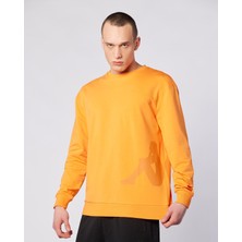 Owen Sweatshirt Erkek Koyu Turuncu Comfort Fit Sweatshirt