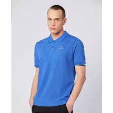 Maltaxita Mss Tur Erkek Mavi Regular Fit Polo Yaka Tişört