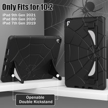 Puluzdg iPad 10.2 2021 / 2020 / 2019 Için Silikon + Pc Tablet Kılıfı (Yurt Dışından)
